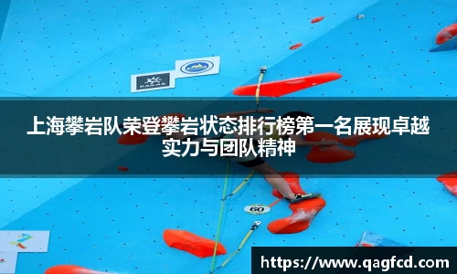 上海攀岩队荣登攀岩状态排行榜第一名展现卓越实力与团队精神